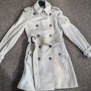 Used Burberry wool coat
